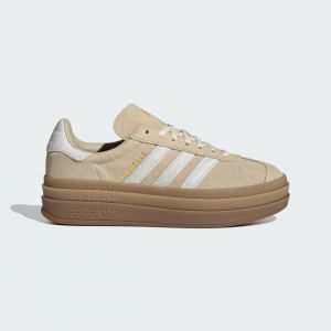 Adidas Originals Chaussures Gazelle Bold - Beige/blanc Femme, pointure 38⅔ - ['Marron', 'Blanc'] - Taille 38⅔