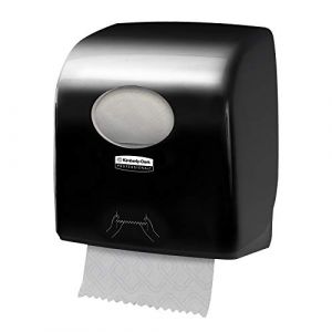 Aquarius Distributeur d'Essuie-mains en rouleau SLIMROLL* * 7956 - Noir