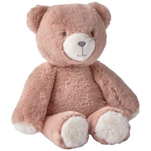 NOUKIE&rsquo;S &ndash; Peluche Lily 25 cm en Veloudoux Rose poudr&eacute; &ndash; Compagnon Tendre et rassurant &ndash; avec &eacute;tiquettes sensorielles &ndash; Id&eacute;al d&egrave;s la Naissance