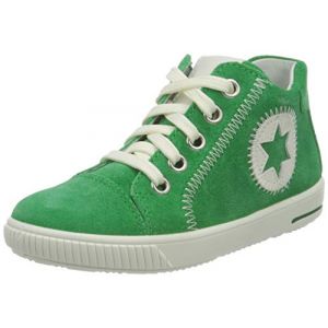 Superfit Moppy Sneaker, Basket, Vert/Blanc, 23 EU