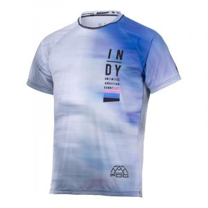 Kenny Indy Maillot à manches courtes Homme, gris XL Maillots downhill & freeride