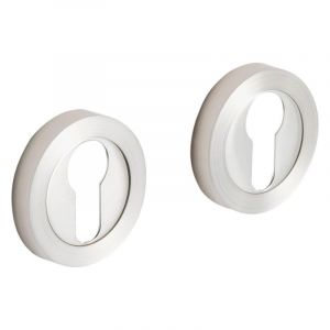 Inspire 2 rosaces de fonction A1, zamak satin&eacute; trou de cylindre