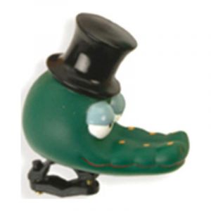 Klaxon de v&eacute;lo enfant V BIKE mod&egrave;le crocodile