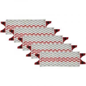 Vhbw Lingettes de nettoyage microfibre compatible avec Vileda UltraMax, Ultramat laveur de sol 36 x 14 x 1,2 cm