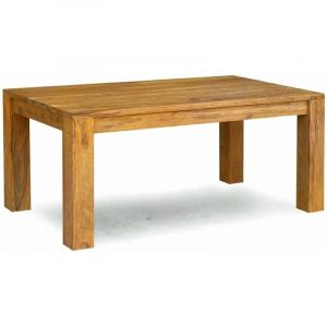 Table à manger 240x100 Palissandre huilé Brun nature brown 828 - brun