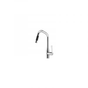 Dornbracht Mitigeur monocommande Sync coulissant avec fonction douche, 240 mm, Coloris: Platine Mat - 33870895-06