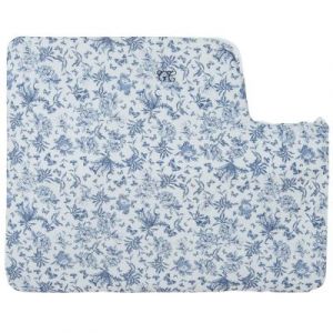 Tartine et chocolat Plaid Réversible - Toile de Jouy Bleu