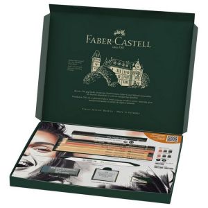 Faber-Castell Kit d'artiste Discovery, 17 pi&egrave;ces