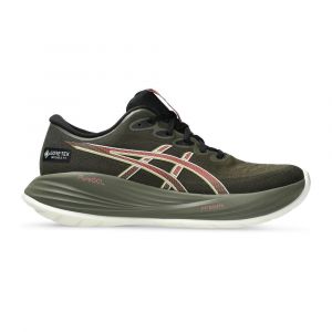 Asics Gel-Cumulus 27 GTX Chaussure De Running Sans Stabilisateurs Femmes - Vert Olive, Corail, Pointure 37.5