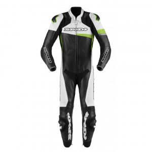 Spidi Combinaison RACE WARRIOR PERF noir/vert Kawasaki - IT-48