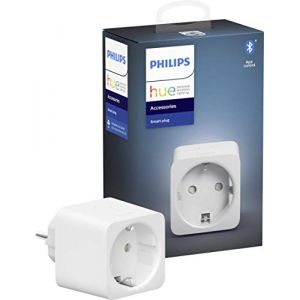 Philips Hue Prise Connect&eacute;e Smart Plug compatible Bluetooth, fonctionne avec Alexa