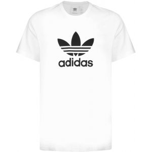 Adidas Originals - adicolor - T-shirt à grand logo - Blanc