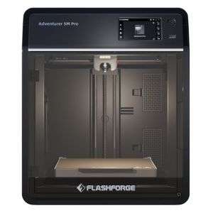 Flashforge Imprimante 3D Adventurer 5M Pro Banc d'impression chauffant, lit métallique flexible, avec filament, avec boîtier, avec logiciel, caméra