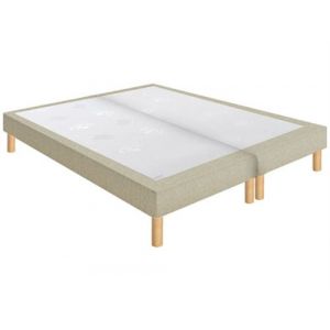 Epeda Sommier 2 x 80 x 200 Bristol chenill&eacute; lin 1620 (160x200)