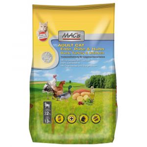 Image de Mac's Croquettes chat Adult Canard, Dinde & Poulet Contenance : 7 kg