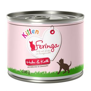 Image de Feringa 6x200g Kitten poulet, lapin - Nourriture pour Chat