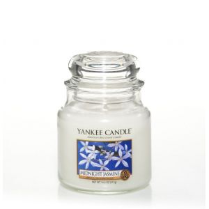 Image de Yankee Candle JASMIN DE MINUIT JARRE MM Bougie parfumée Gamme Classic Moyenne Modèle 411gr