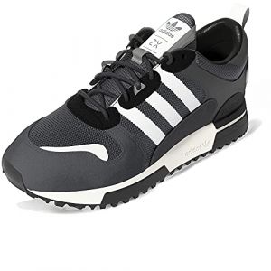 Adidas ZX 700 HD, Chaussures de Course Homme, Grey Six Off White Grey Four, 46 EU