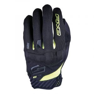 Five Gants moto RS3 Evo Black Fluo Yellow