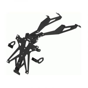 LighTech Support Plaque Réglable Noir Honda CB300