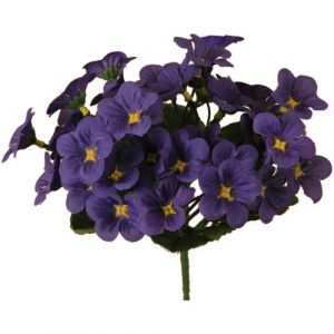 SISTAC Bouquet violettes - Fleur artificielle - - neuf
