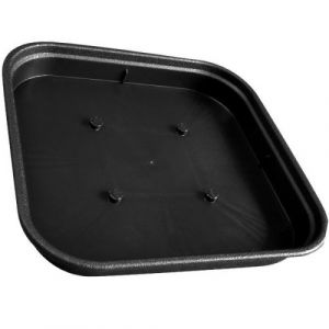 Nuova Pasquini & Bini Coupelle Carre noir 23 x 23 cm x 50pcs pour pot carré