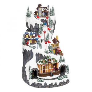 Village de Noël lumineux et animé Station de montagne - Feeric Christmas