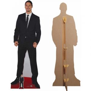 Image de Star Cutouts Figurine en carton Zlatan Ibrahimovic taille r&eacute;elle H 194 cm