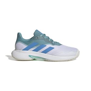 Adidas Chaussures Courtjam Control Gy4002 Vert Menthe Et Bleu