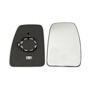 Glace de Rétroviseur Extérieur Avant Droit (Dégivrante) avec Support compatible pour Master 3 Movano B et NV400