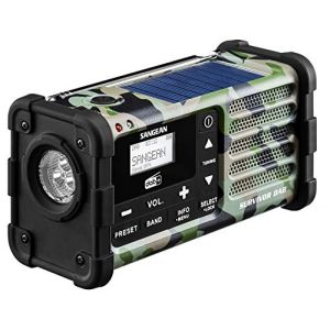 Sangean Dab+ (Survivor Dab) Camouflage Vert.