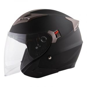 Image de Casque bol jet Torx Matt 3 taille S coloris noir mat pour moto scooter quad