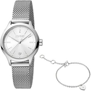 Esprit Montre - Es1l330m0035set - Analogique - Quartz - Acier Inoxydable - 5 Atm