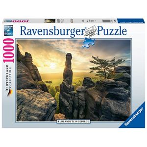 Image de Ravensburger Puzzle 1000 pièces : Monolithe, Montagnes de grès de l'Elbe