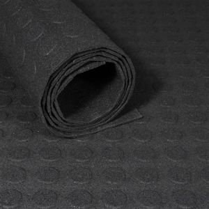 Image de IVOL Stockz Gerecyclede rubbermat op rol Noppen 3 mm Breedte 120 cm