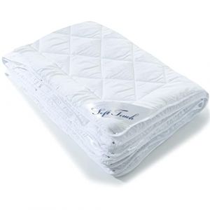 Aqua-textil Couette 4 Saisons 150x200cm couvertures boutonnées Ensemble Hiver 900g été 700g climatisant Oeko-TEX
