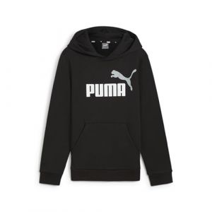 Puma Children’s Hoodie Essentials+ 2 Col Big Logo Black