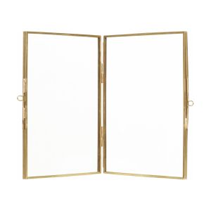 Cadre photo &agrave; poser en laiton H&uuml;bsch