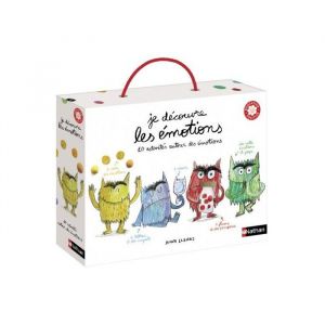 Nathan Coffret emotions 10 activites enfant 3-7 ans - pour decouvrir nommer apprivoiser - education positive - set jeu educatif et carte