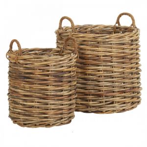 2 Paniers en rotin Maxi-Weave - KOK
