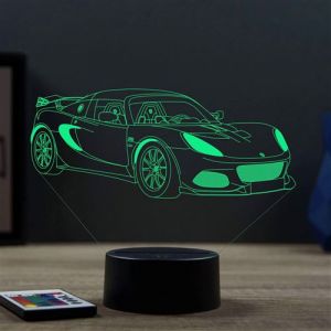 Lampe illusion 3D Lotus Elise Cup 250