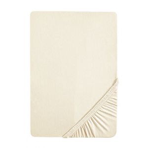 Biberna 77866/555/341 Drap-housse en jersey stretch 140 x 200 cm 160 x 220 cm Couleur : naturel