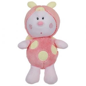 Jemini 040673 - Luminou Papillou Peluche Rose +/- 27 Cm