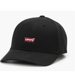 Levi's Casquette Housemark Flexfit Noir - Taille Taille Unique