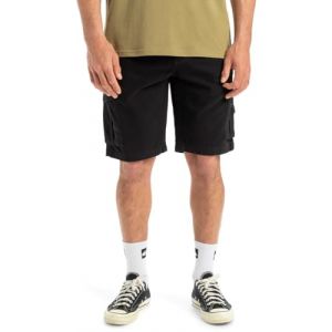 Quiksilver Crucial Battle 21" - Short de marche cargo pour Homme Noir - Taille 28