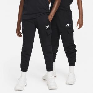 Nike Pantalon cargo Sportswear Club Fleece pour ado - Noir - Taille M - Unisex