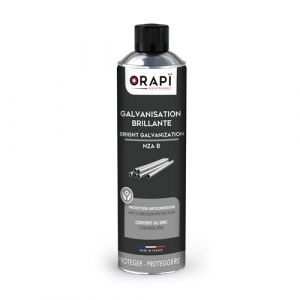 Orapi Galvanisation et peintures NZA BRILLANT protection anticorrosion - Aérosol 650 ml - 4706A4