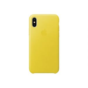 Apple IPhone X Leather Case Spring Yellow