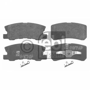 Febi Bilstein Jeu de 4 plaquettes de frein à disque 16583