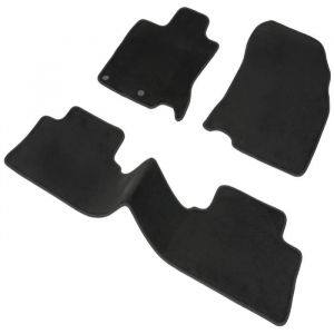 DBS 1763939 Tapis Auto - Sur Mesure - Tapis de sol pour Voiture - 3 Pi&egrave;ces - Antid&eacute;rapant - Moquette Haute Qualit&eacute; 1000g/m&sup2; - Finition Velours - Gamme Luxe